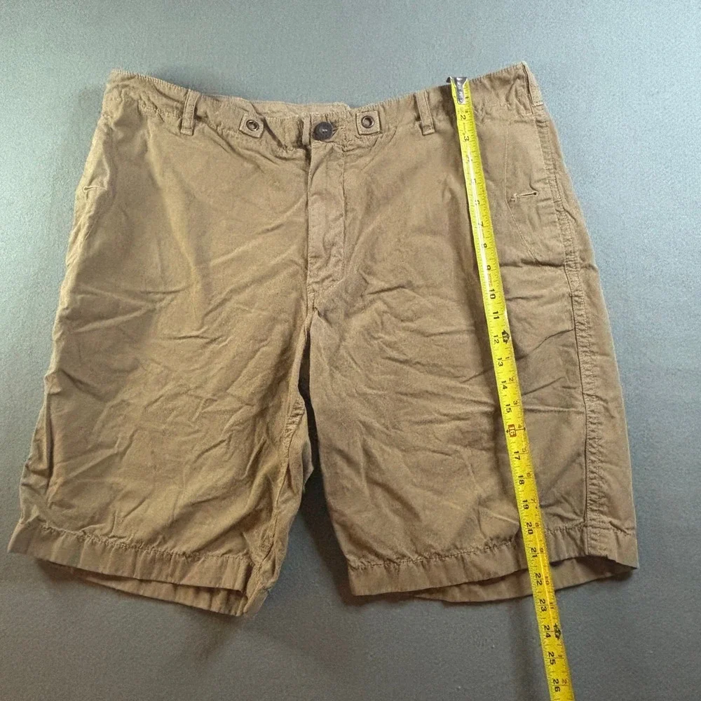 VTG Y2K J. Crew Mens 38w Tan Ripstop Cotton Cargo Utility Shorts Gorpcore